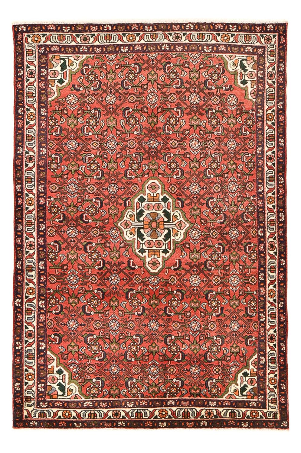 Perserteppich - Nomadic - 210 x 132 cm - rot