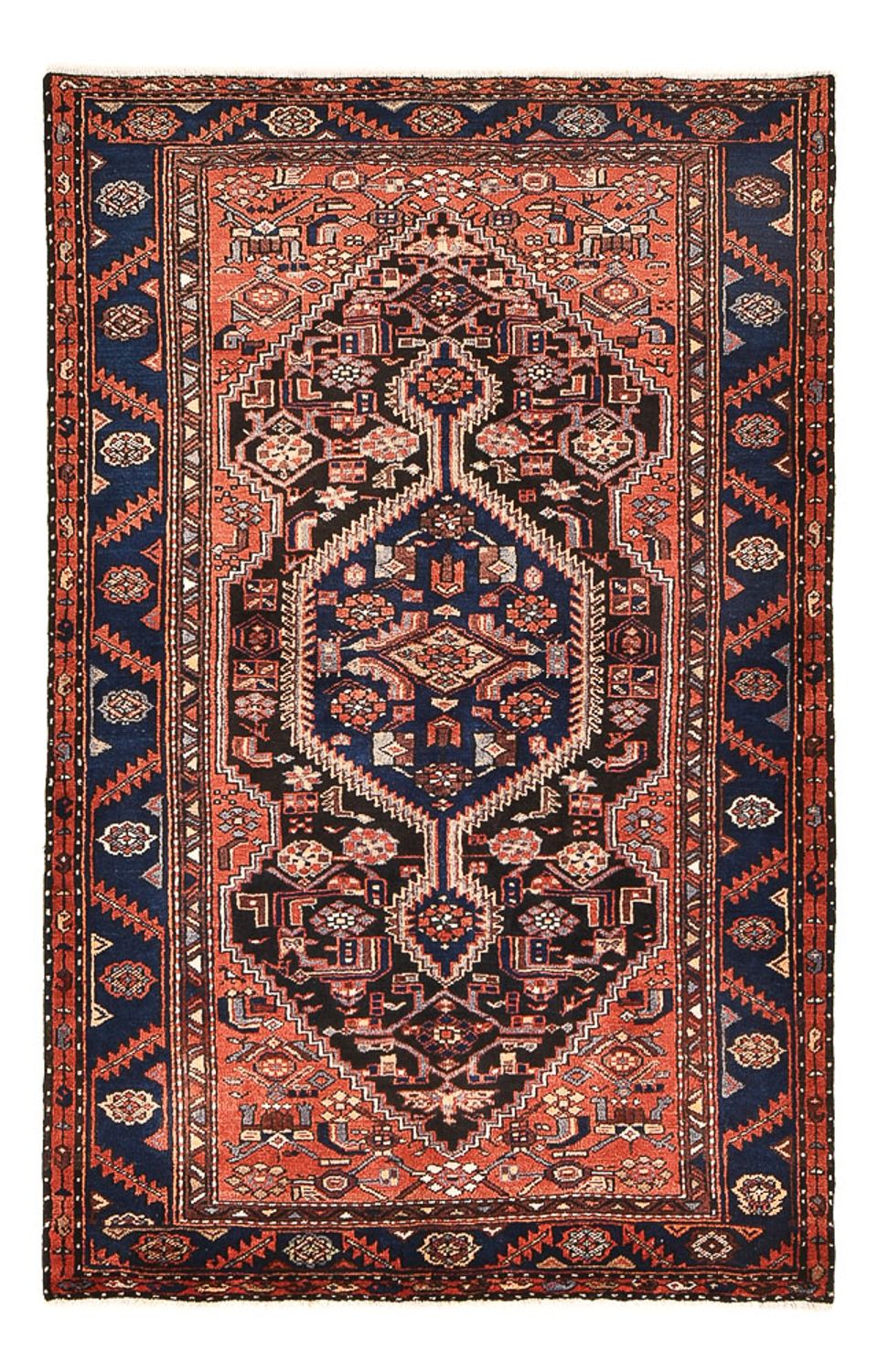 Perserteppich - Bidjar - 206 x 132 cm - hellrot