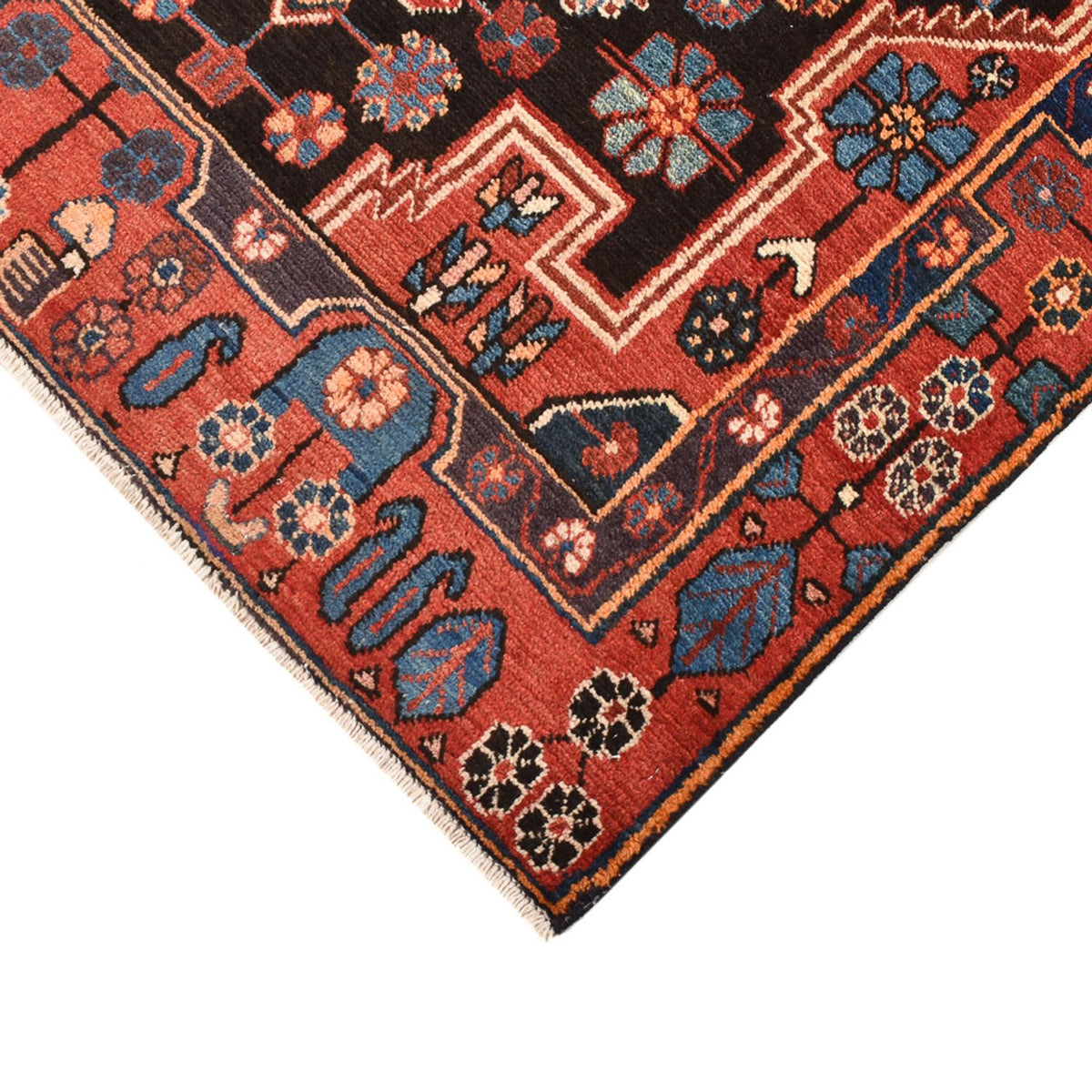 Perserteppich - Nomadic - 190 x 117 cm - dunkelblau