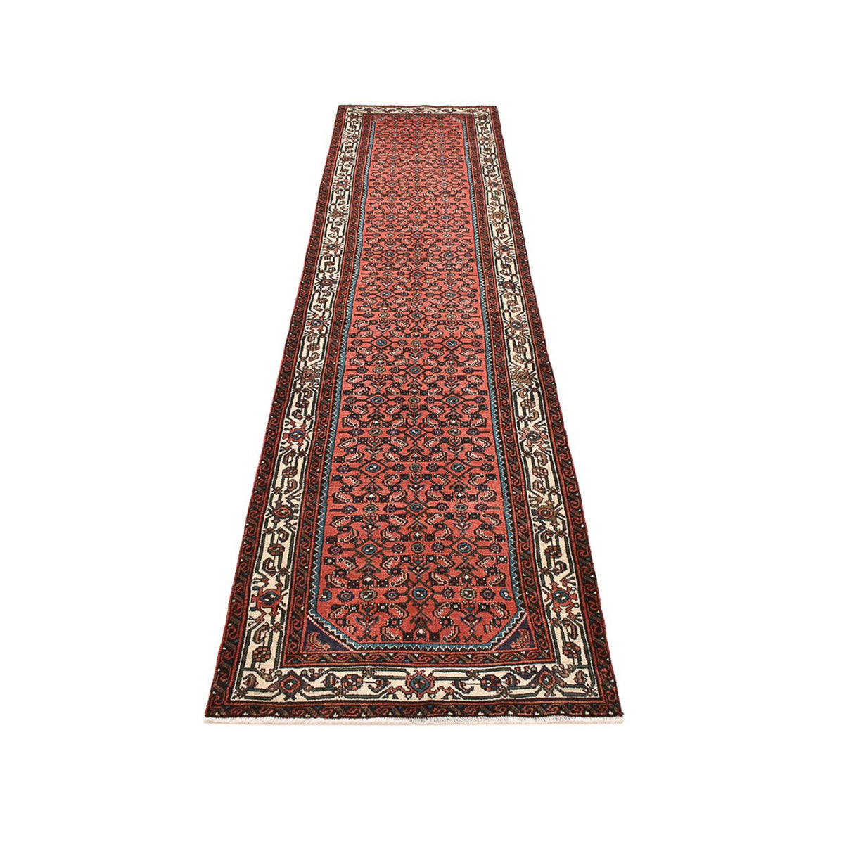 Läufer Perser - Nomadic - 383 x 81 cm - hellrot