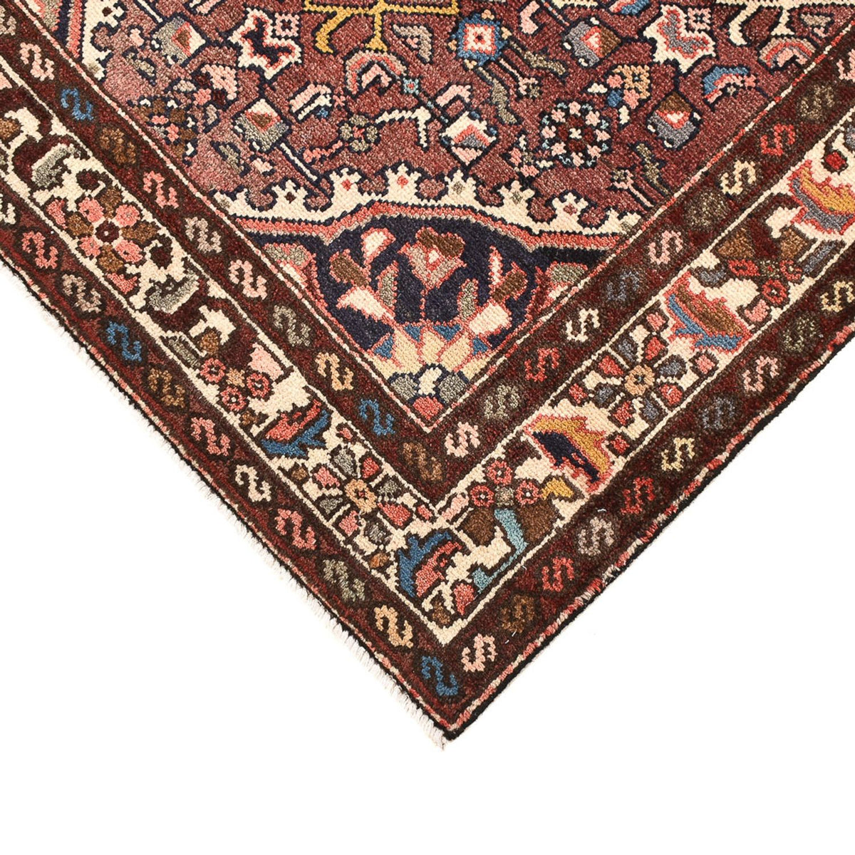 Perserteppich - Nomadic - 143 x 87 cm - hellrot