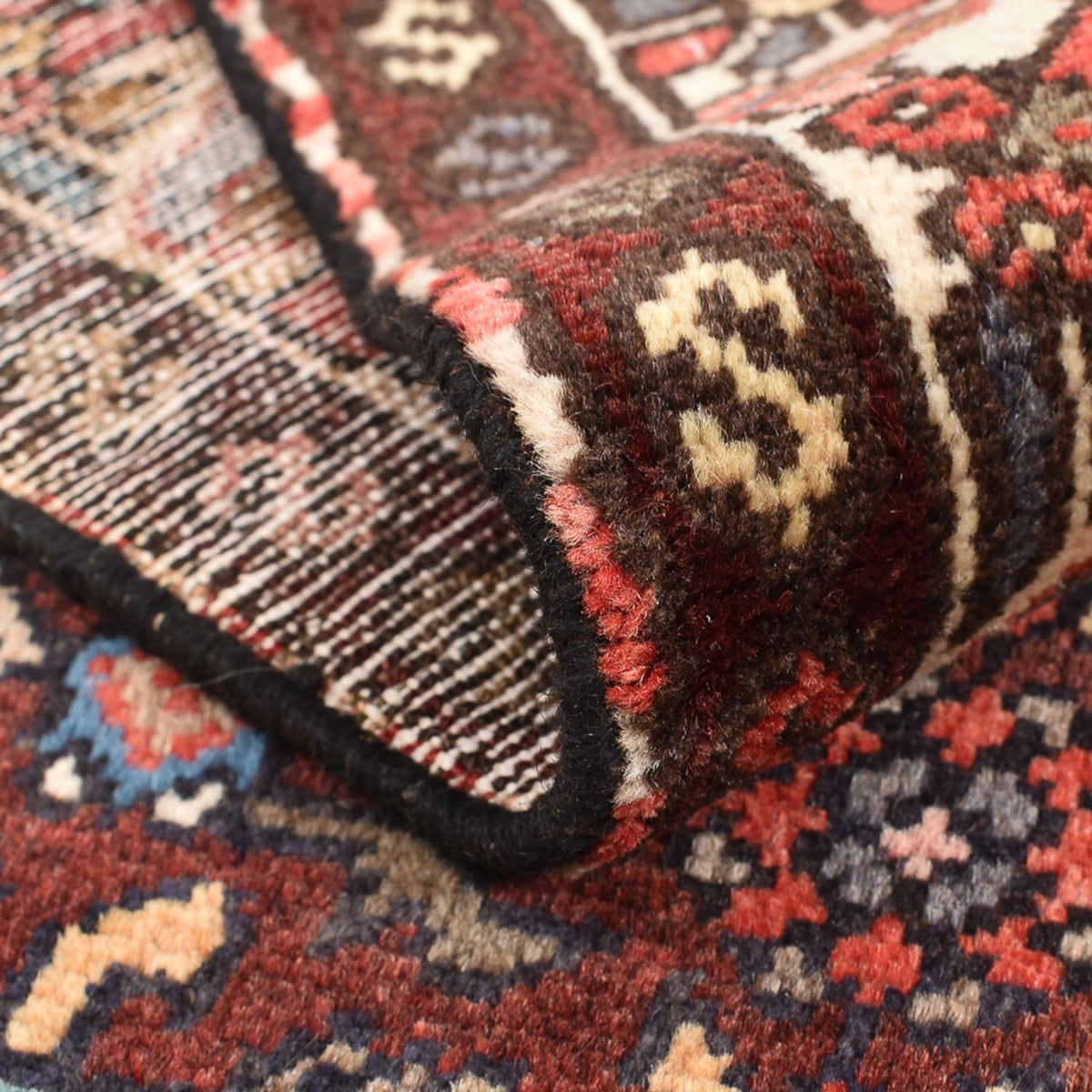 Perserteppich - Nomadic - 143 x 87 cm - hellrot