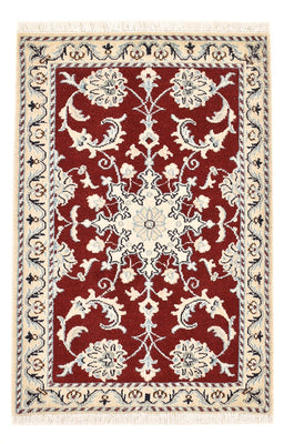 Perserteppich - Nain - 95 x 60 cm - rot