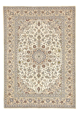 Perserteppich - Keshan - 290 x 197 cm - dunkelbeige