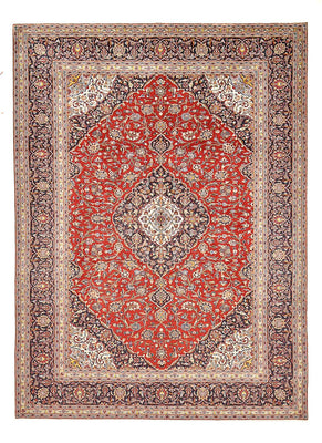 Perserteppich - Keshan - 416 x 297 cm - rot