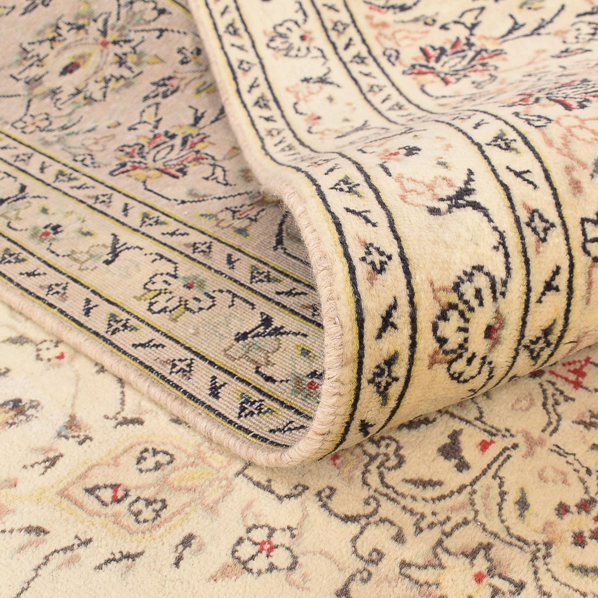 Perserteppich - Keshan - 301 x 202 cm - beige