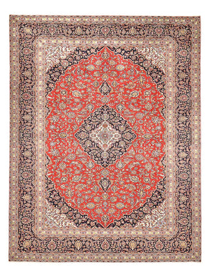 Perserteppich - Keshan - 398 x 304 cm - rot