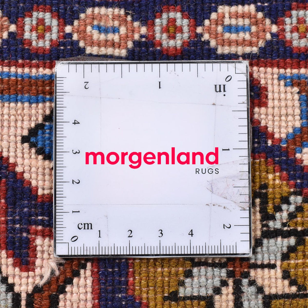 Perserteppich - Nomadic quadratisch  - 200 x 194 cm - hellrot