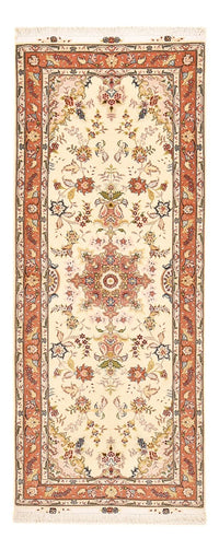 Läufer Perser - Täbriz - Royal - 195 x 80 cm - beige