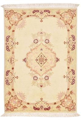 Perserteppich - Täbriz - Royal - 89 x 58 cm - hellbeige