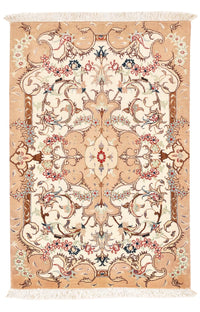 Perserteppich - Täbriz - Royal - 92 x 59 cm - hellbeige