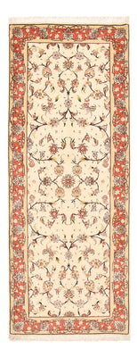 Läufer Perser - Täbriz - Royal - 204 x 80 cm - beige