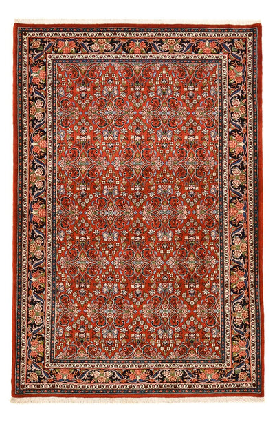 Bidjar Teppich 139x207cm - Perserteppich - rot