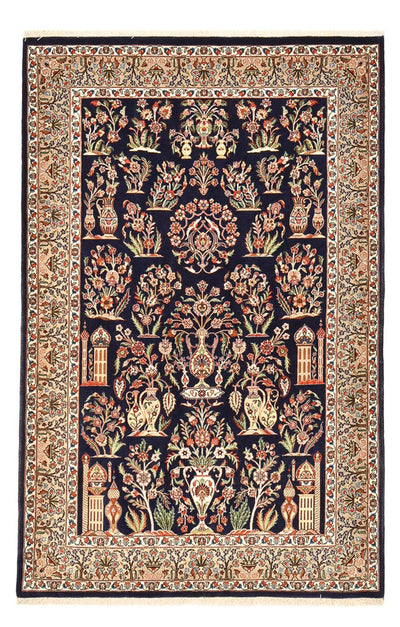 Ilam Teppich 130x200cm - Perserteppich - dunkelblau