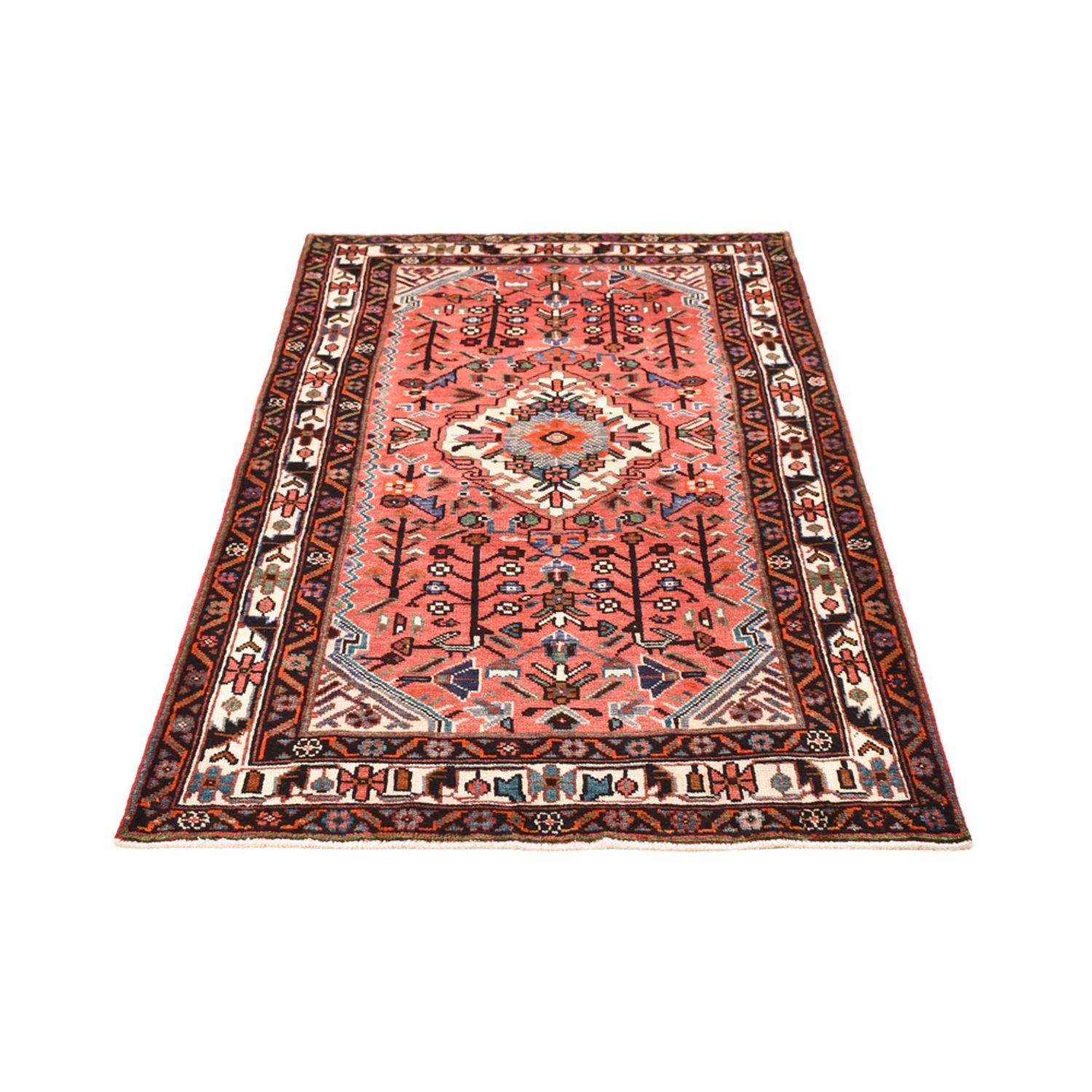 Perserteppich - Nomadic - 197 x 112 cm - hellrot