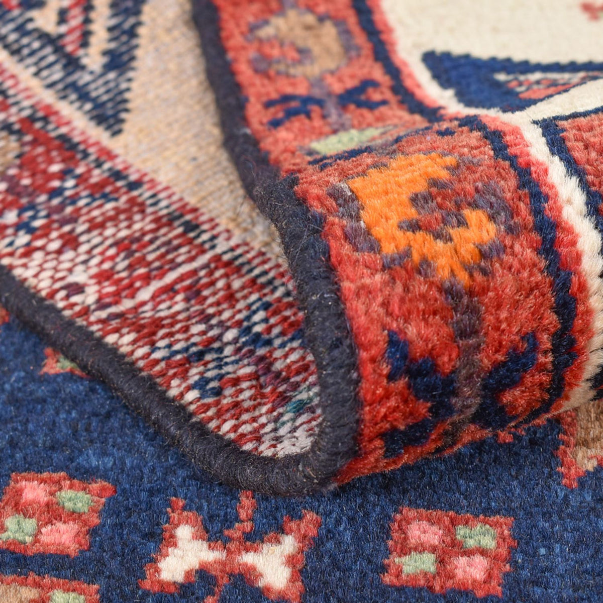 Läufer Perser - Nomadic - 192 x 105 cm - dunkelblau