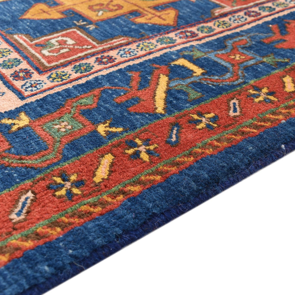 Hamadan Teppich 82x210cm - Perserteppich - mehrfarbig