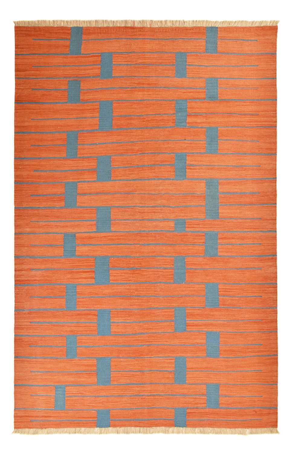 Kelim Teppich - Trendy - 293 x 192 cm - mehrfarbig