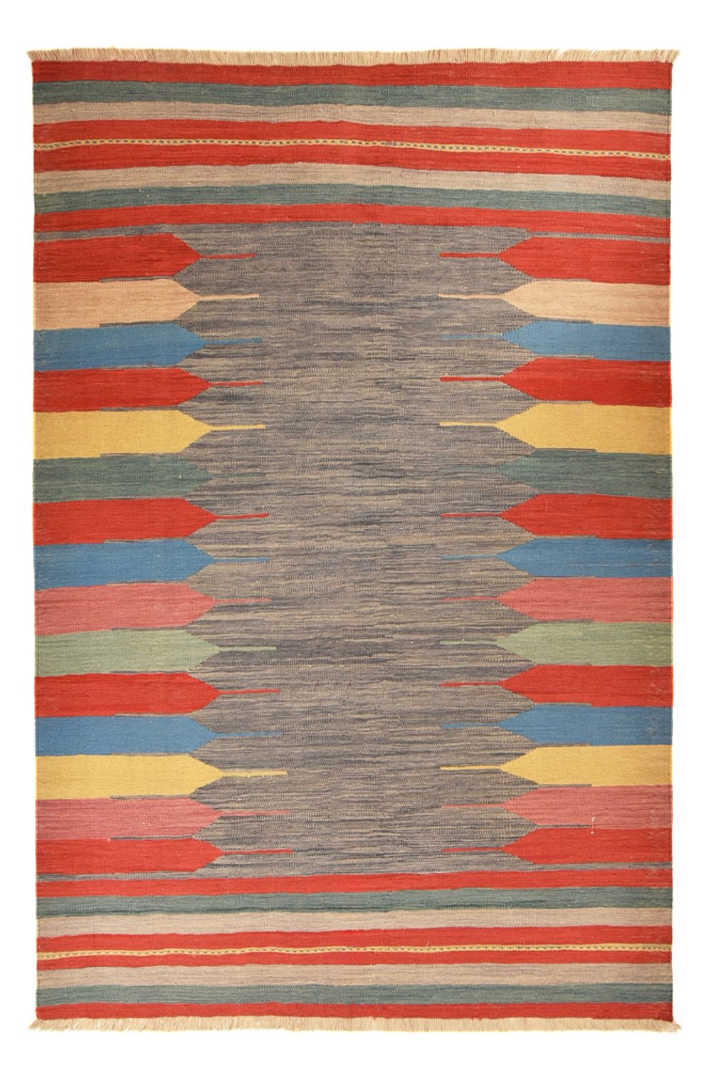 Kelim Teppich - Trendy - 288 x 192 cm - mehrfarbig
