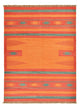 Kelim Teppich - Trendy - 203 x 155 cm - mehrfarbig