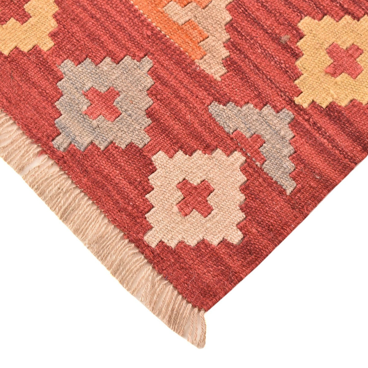 Läufer Kelim - Oriental - 188 x 83 cm - mehrfarbig