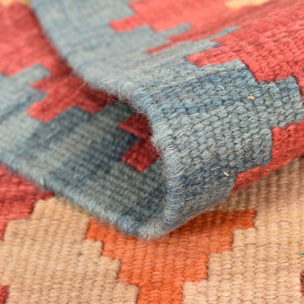 Läufer Kelim - Oriental - 201 x 58 cm - mehrfarbig