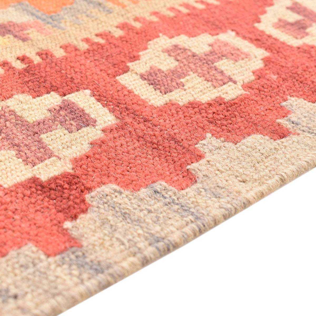 Läufer Kelim - Oriental - 198 x 63 cm - mehrfarbig