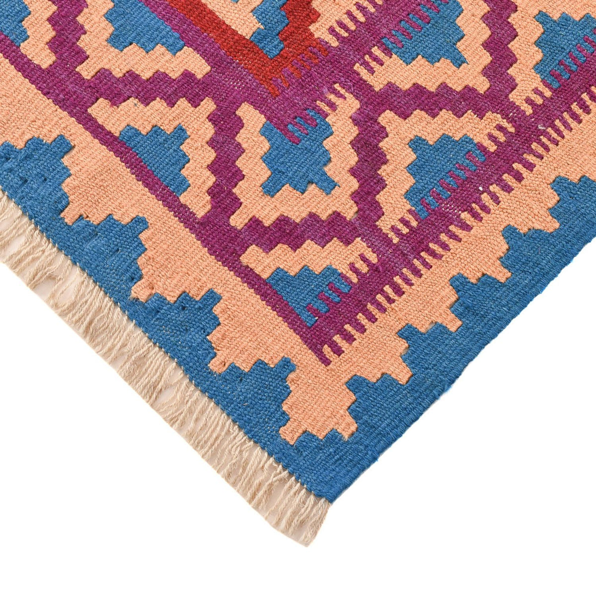 Kelim Teppich - Oriental - 202 x 149 cm - mehrfarbig