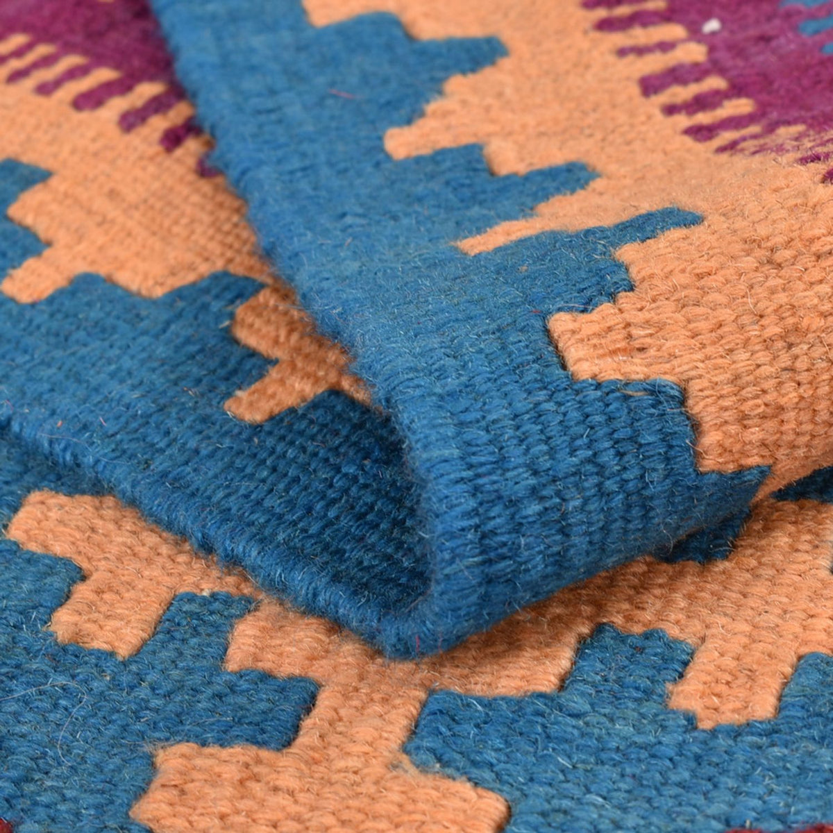 Kelim Teppich - Oriental - 202 x 149 cm - mehrfarbig