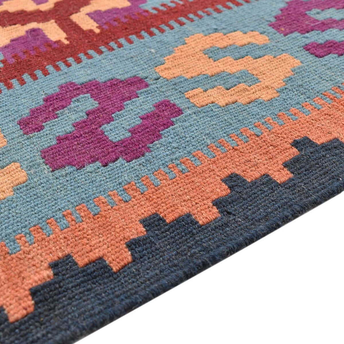 Kelim Teppich - Oriental - 244 x 166 cm - mehrfarbig