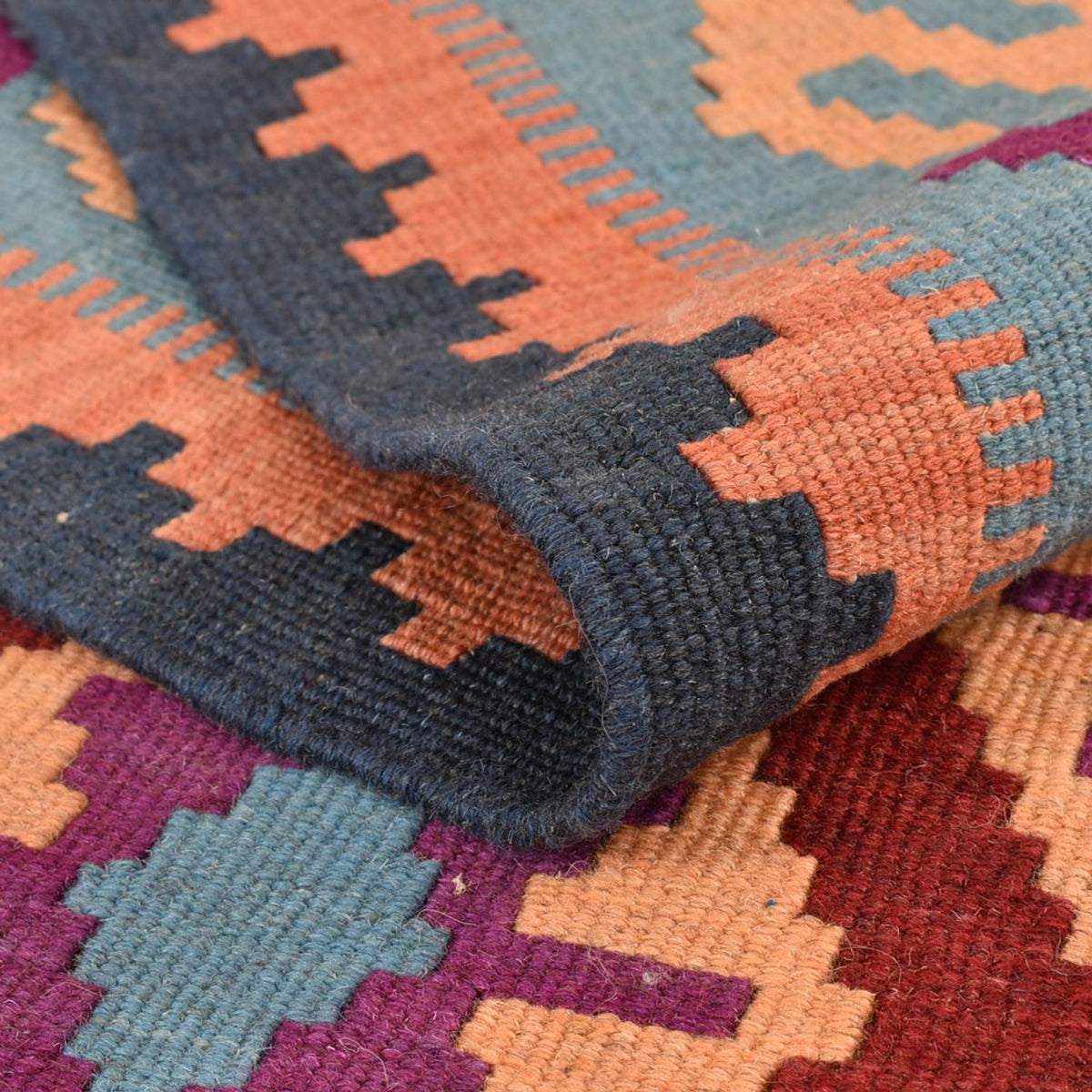 Kelim Teppich - Oriental - 244 x 166 cm - mehrfarbig