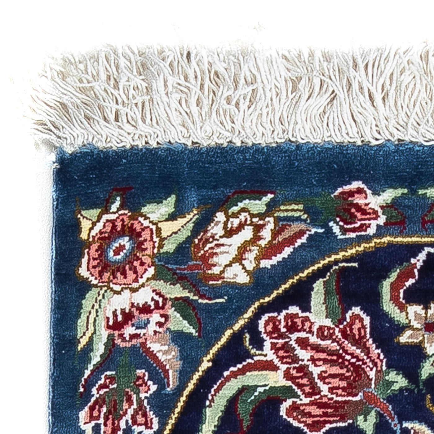 Ghom - Seide Teppich 40x28cm - Perserteppich