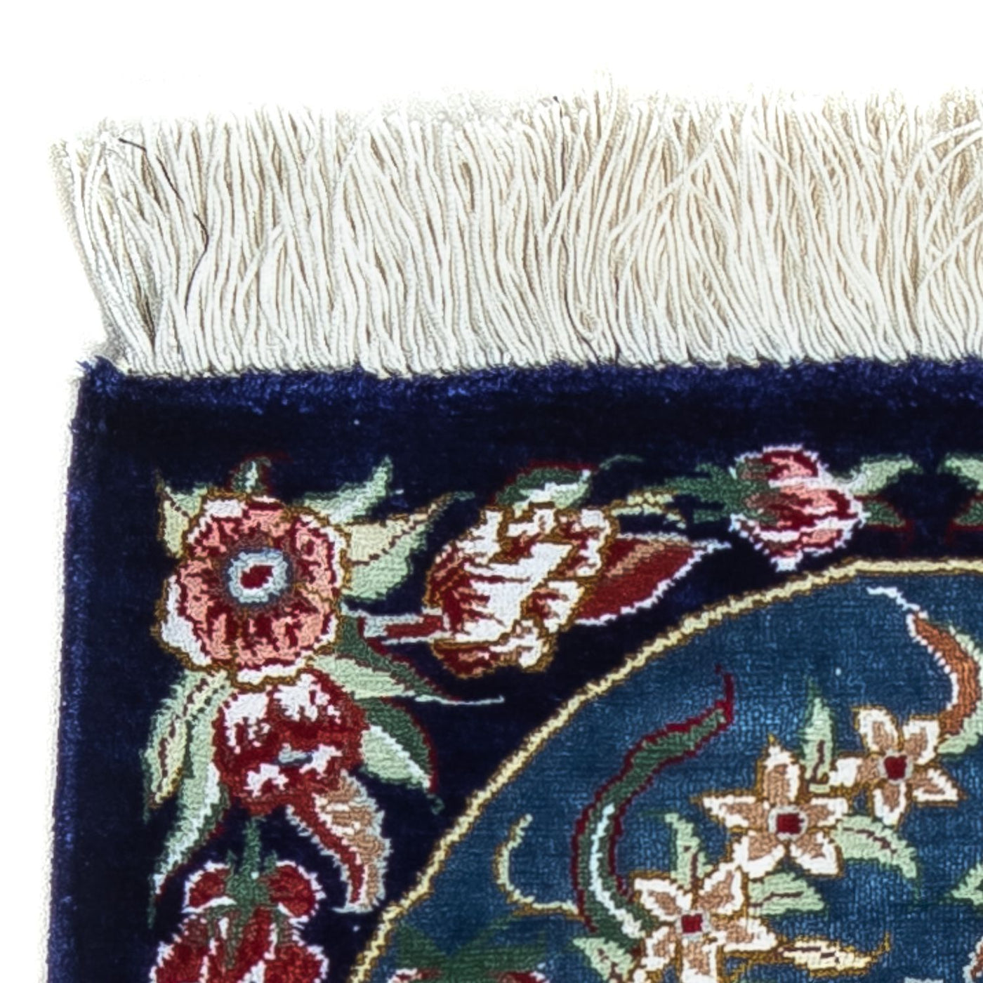 Ghom - Seide Teppich 40x28cm - Perserteppich