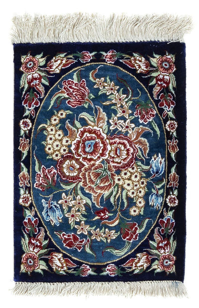 Ghom - Seide Teppich 28x40cm - Perserteppich