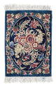 Ghom - Seide Teppich 40x28cm - Perserteppich