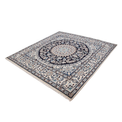 Nain Teppich 194x202cm - Perserteppich - dunkelblau