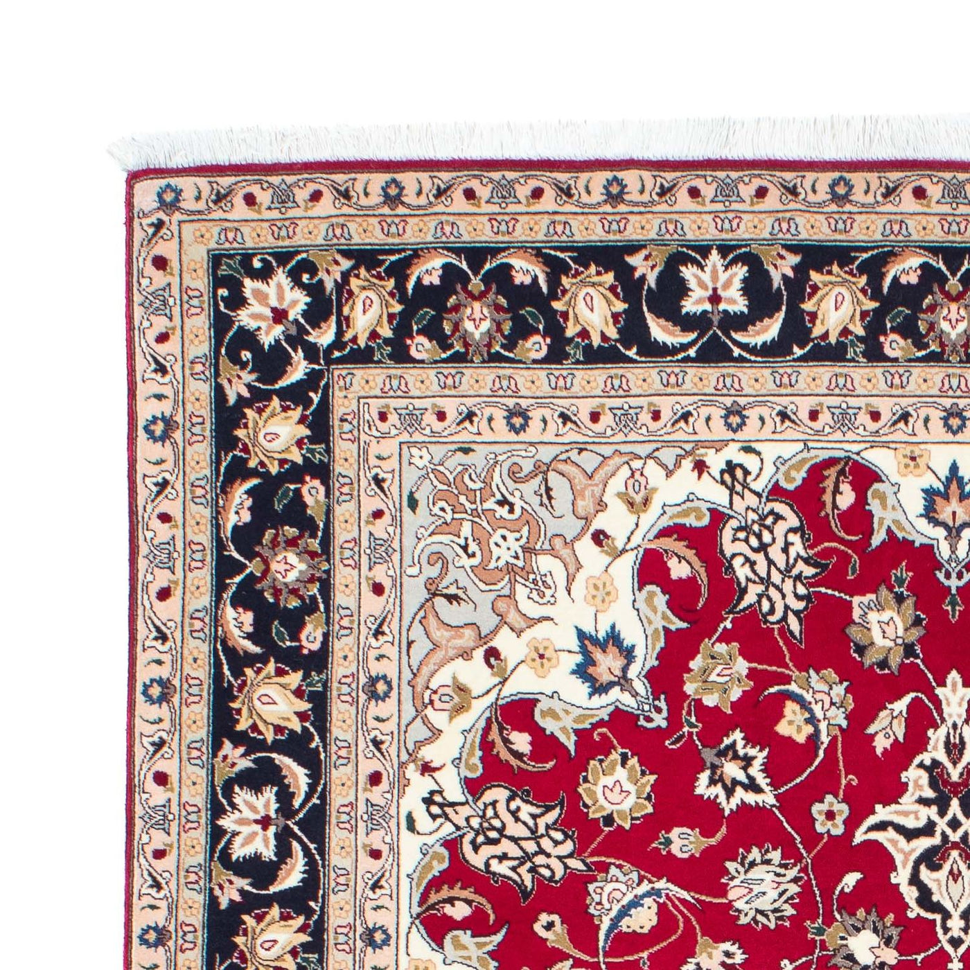 Täbriz - 50 Raj Teppich 210x154cm - Perserteppich
