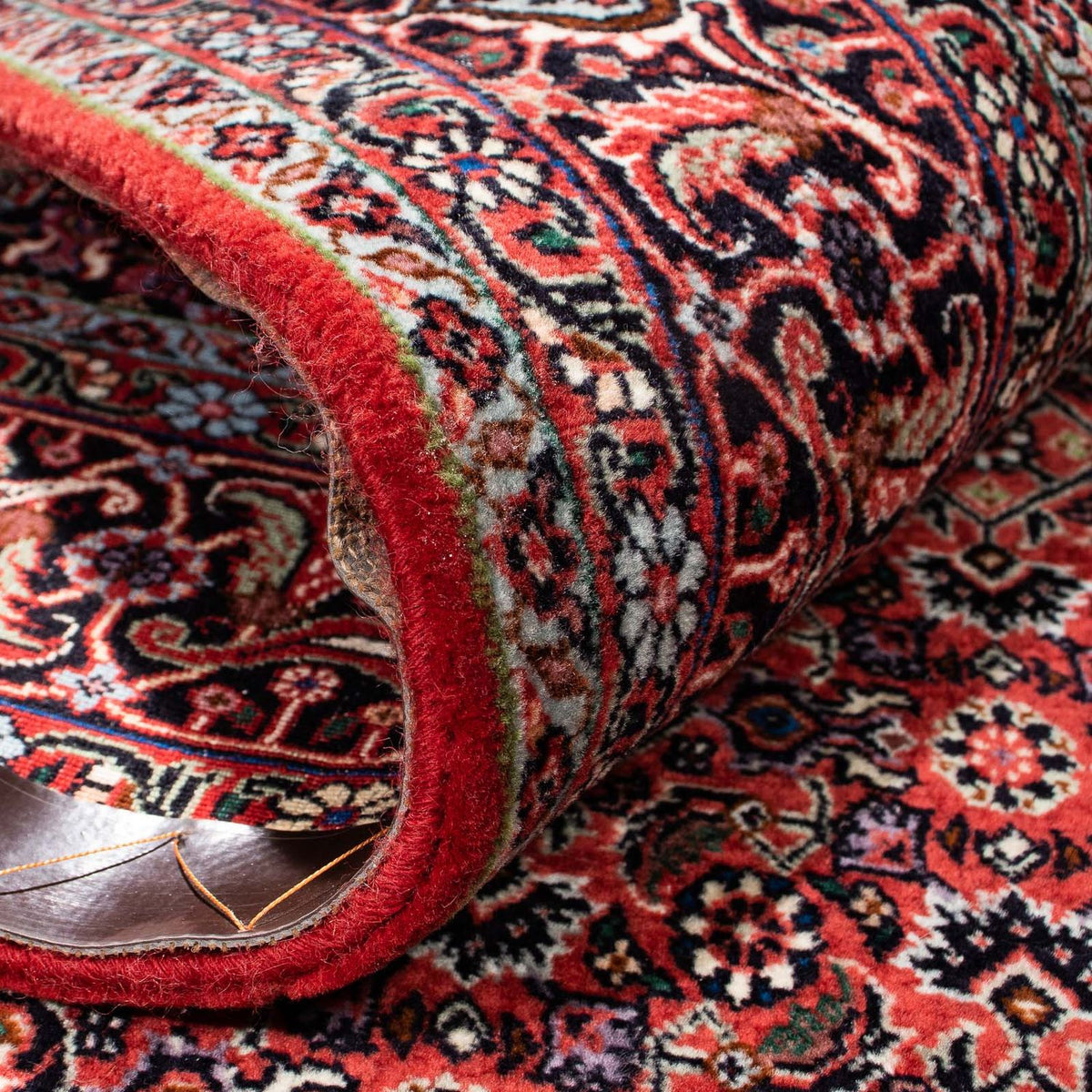 Perserteppich - Bidjar 245 x 167 cm - dunkelrot