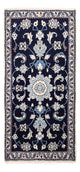 Perserteppich - Nain 138 x 68 cm - dunkelblau