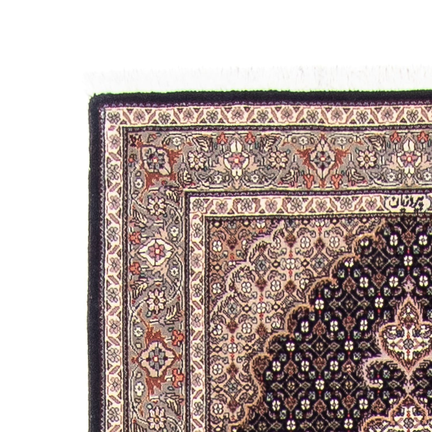 Täbriz - 50 Raj Teppich 391x82cm - Perserteppich