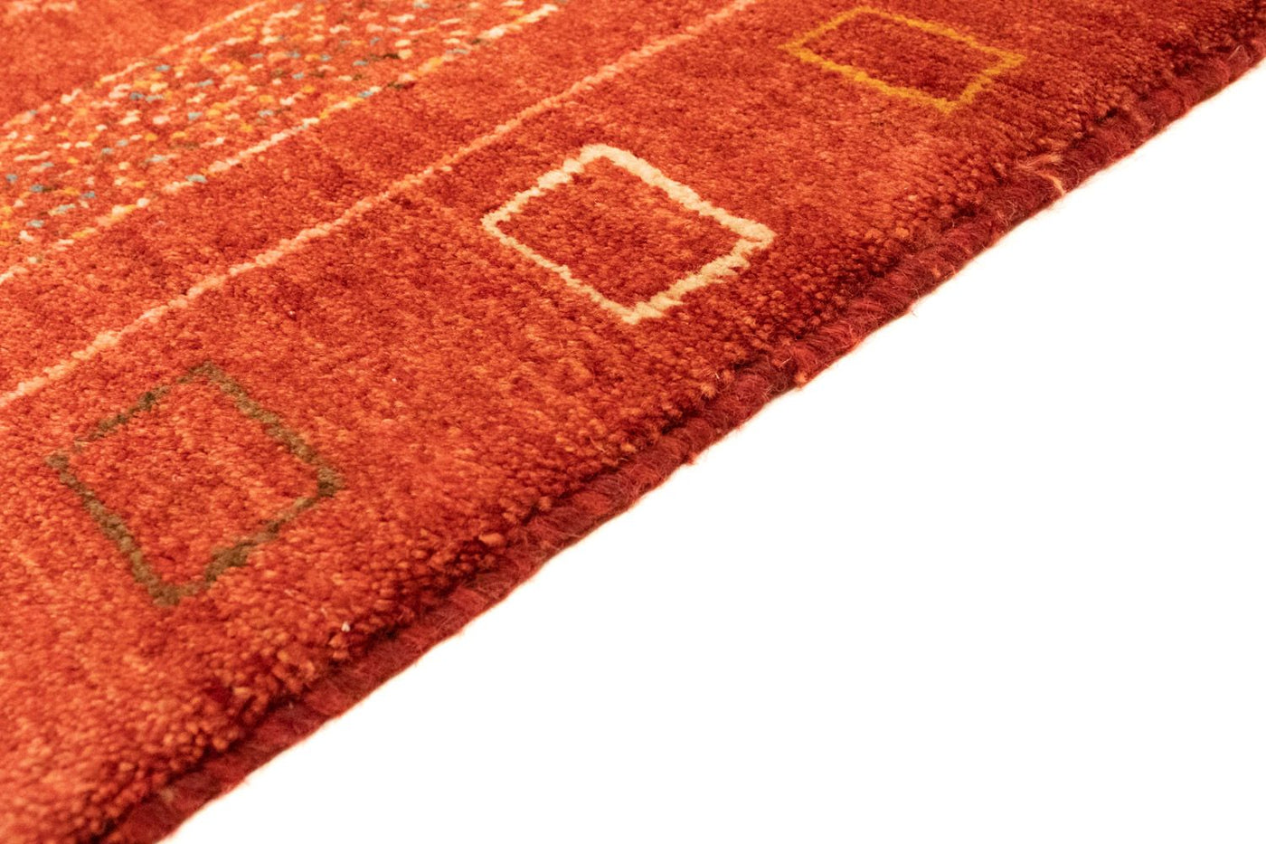 Gabbeh Persisch Teppich 220x170cm - Perserteppich Wollteppich