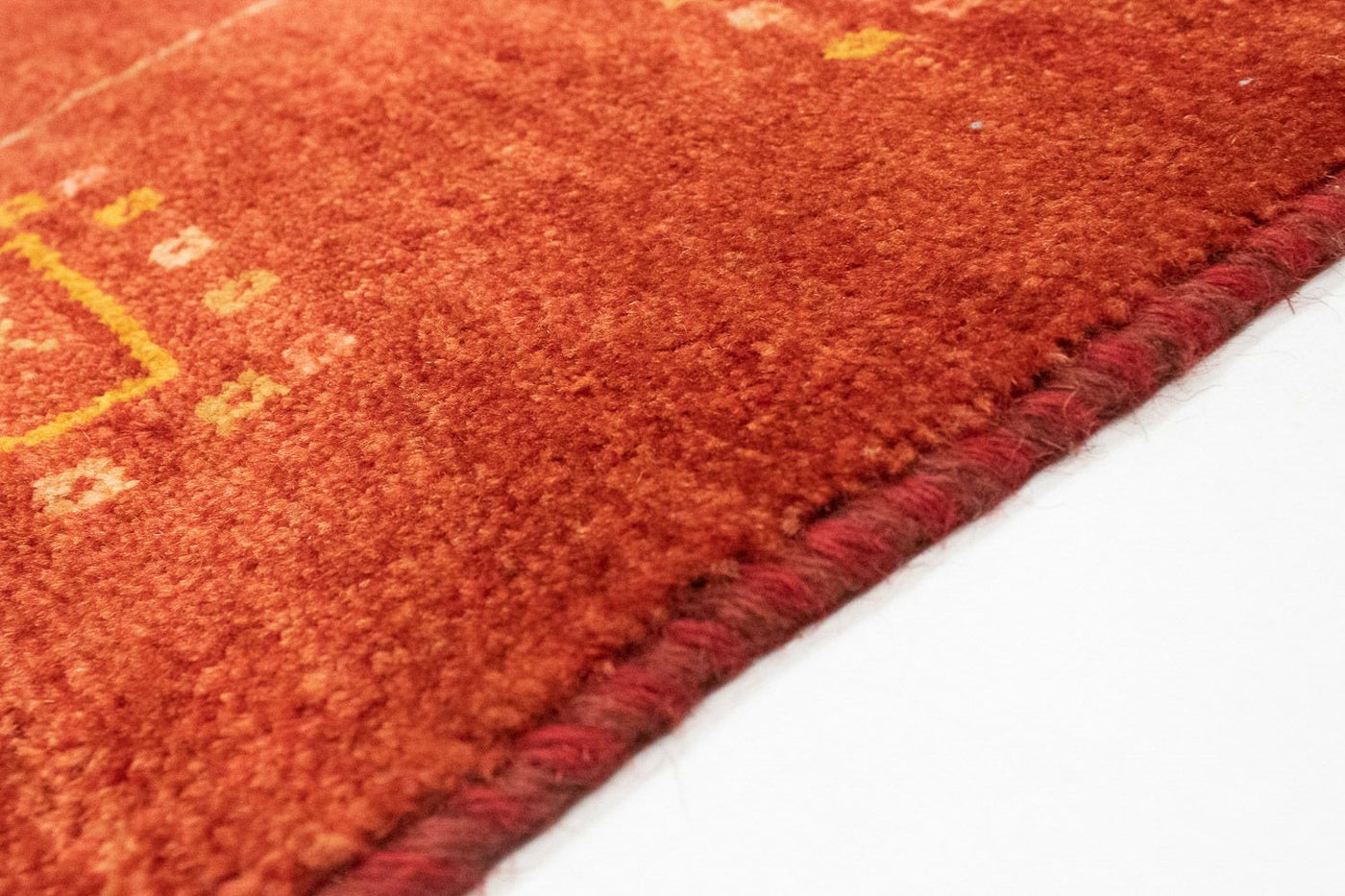 Gabbeh Persisch Teppich 194x150cm - Perserteppich Wollteppich