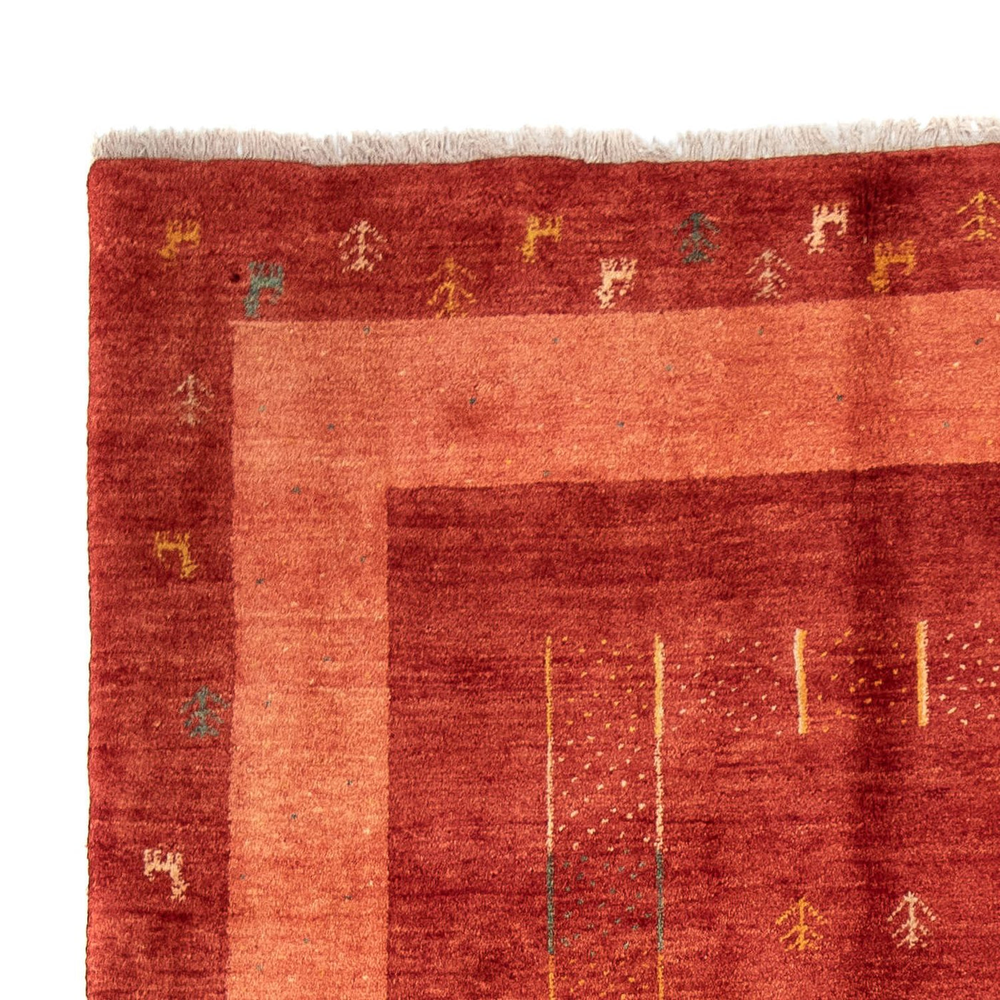 Gabbeh Persisch Teppich 229x173cm - Perserteppich Wollteppich