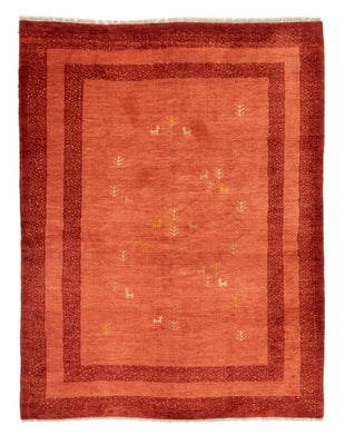 Gabbeh Teppich - Perser 200 x 150 cm - rot