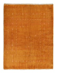 Gabbeh Teppich - Perser 187 x 147 cm - gold