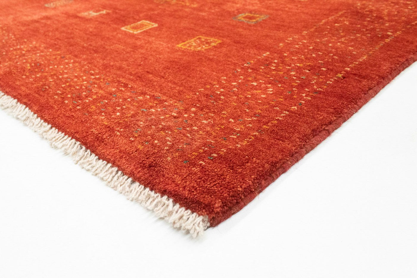 Gabbeh Teppich - Perser 190 x 150 cm - rot
