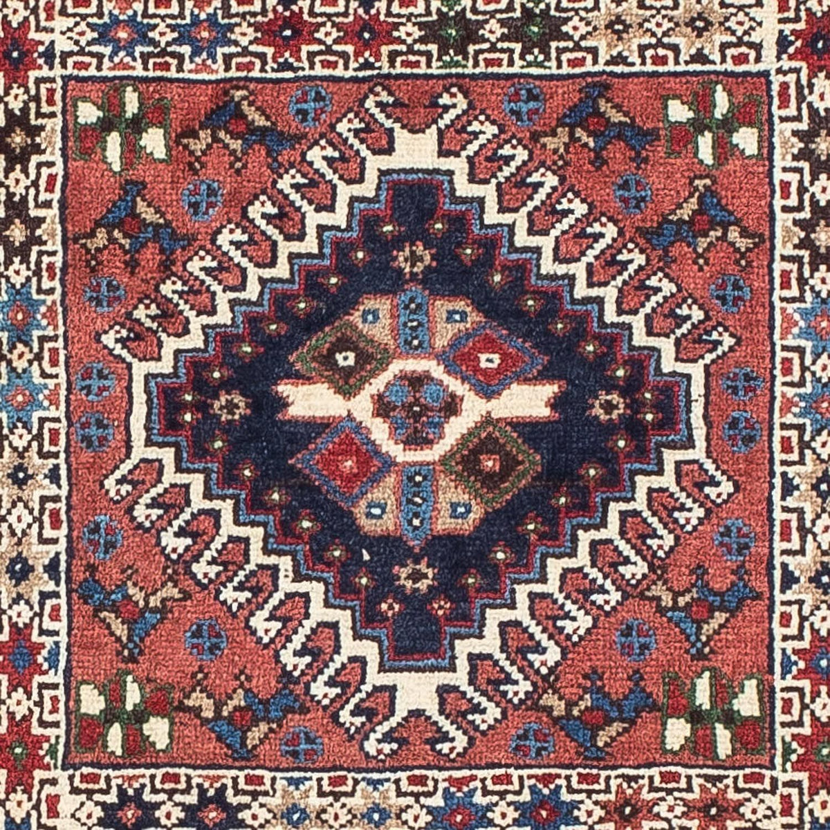 Perserteppich - Nomadic 140 x 100 cm - hellrot