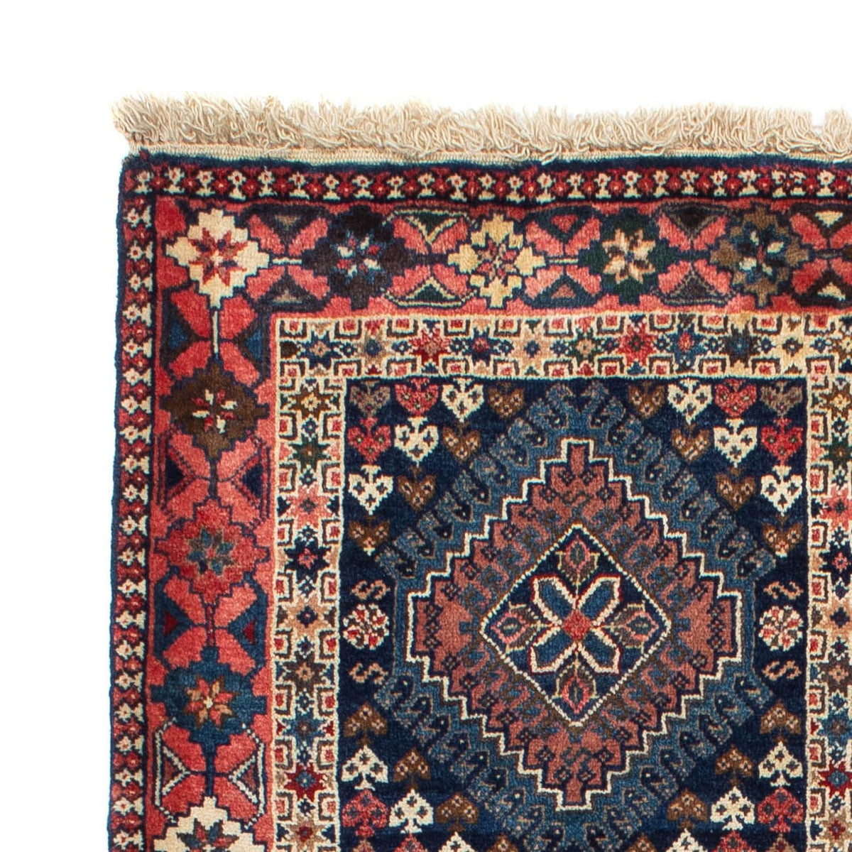 Perserteppich - Nomadic 107 x 152 cm - hellrot