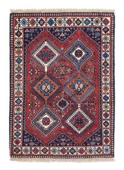 Perserteppich - Nomadic 102 x 147 cm - rot