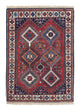 Perserteppich - Nomadic 147 x 102 cm - rot